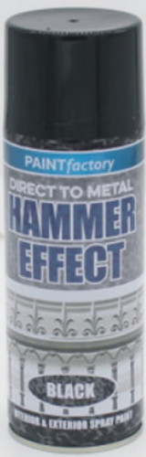 400ml hammer effect black - 400ml,