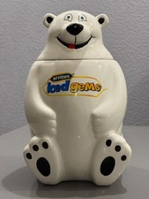 Vintage McVitie's Iced Gems Ceramic Polar Bear Cookie/Biscuit Jar