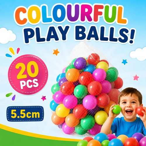 20pcs soft plastic ocean - plastic, balls