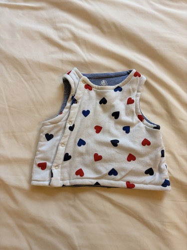 Petit bateau quilted - vest, 18m