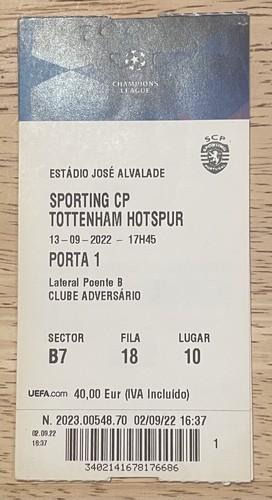 Sporting tottenham - v,