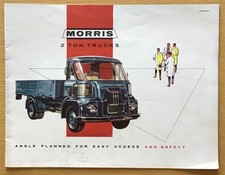 MORRIS 2 Ton Trucks Commercial Vehicle Sales Brochure Oct 1959  H5986(MCC)