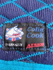 Thermalux cooler rug by Colin Cook heavyweight navy and red