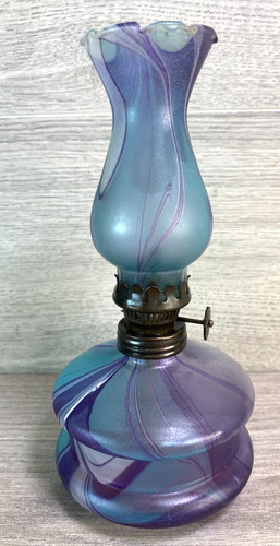 Vintage candesent glass - glass, oil