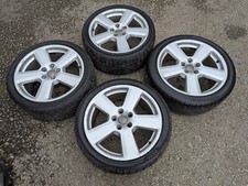 Genuine Audi A4 S-Line 18" Alloy Wheels Rims no tyres 5x112 8E0601025AK Caddy T4