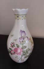 Vintage Royal Doulton Camilla Vase Bone China Vase with Pink,Purple,Orange...