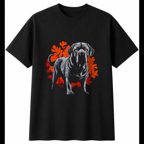 Botanical mastiff glowing - botanical,