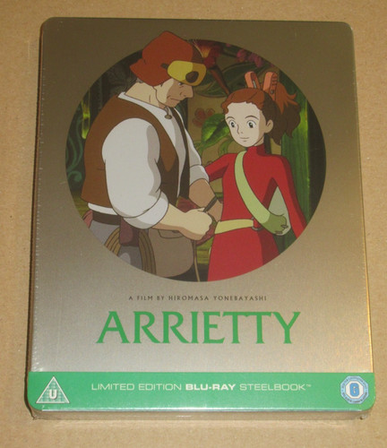 Arrietty blu ray steelbook - steelbook,