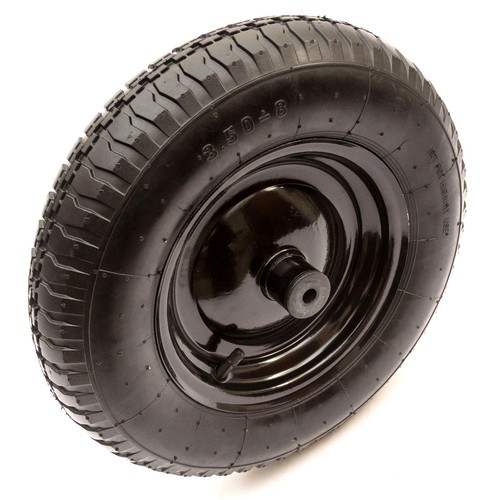 Metal wheelbarrow wheel - metal,