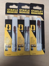 (L) Stanley Fatmax HCS STA25582 Laminate Wood Jigsaw Replacements, 3x2pk, New