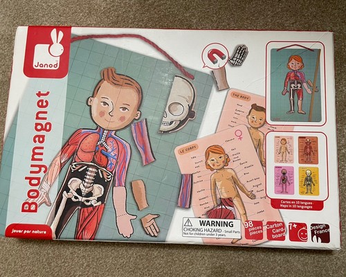 Janod body magnet human - janod,