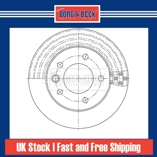 Brake discs vented for - 2x,