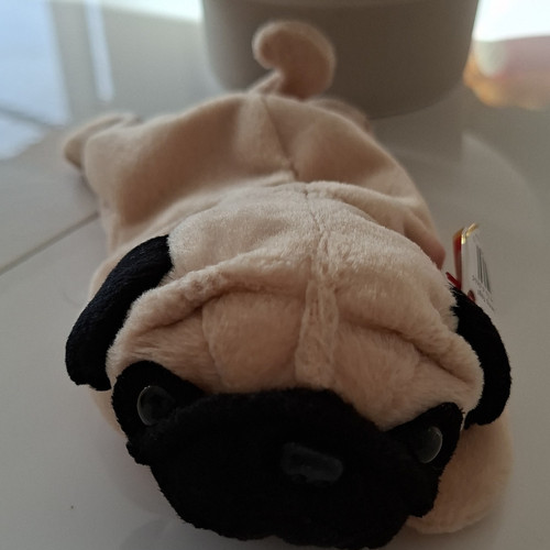 Beanie baby pugsly - pugsly, pug