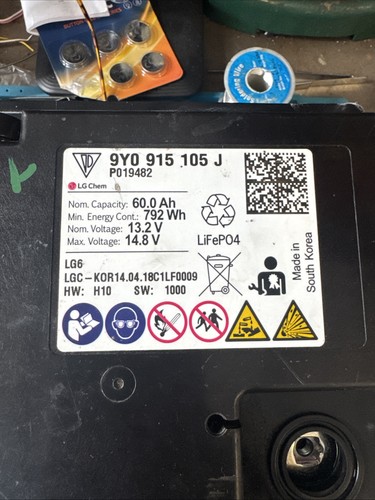Porsche audi lithium battery - ,audi,