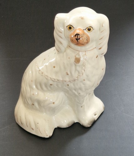 Antique staffordshire spaniel - antique,