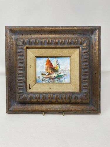 Antique handcrafted oil - handcrafted,