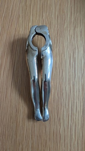 Vintage brass nutcracker - vintage,