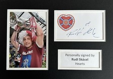 RUDI SKACEL HAND SIGNED WHITE