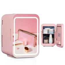 4L LED Mirror Mini Fridge