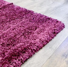 Living Room Shaggy Rug Bedroom Nursery Hallway Carpet Runner Thick Lightweight