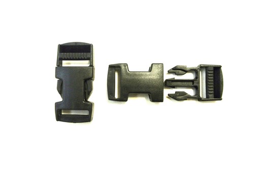 20mm black plastic - 20mm, side