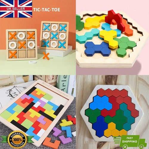 Wooden puzzle tetris - ✅,
