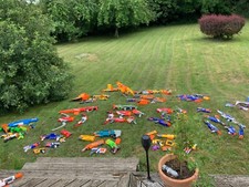 Nerf gun bundle - bundle, lot