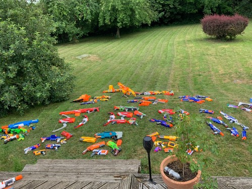 Nerf gun bundle huge lot - huge,