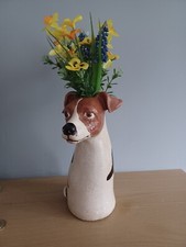 VILLAGE POTTERY JACK RUSSELL