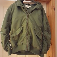 H&M hooded mens bomber jacket