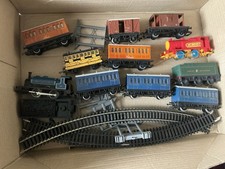 Hornby Caledonian Model Train & 3 Carriages, Red Hornby Train And Other Bits