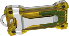 F06001Y - Keychain Flashlight Zippy, Beam Distance up to 15 M, Colour: Yellow
