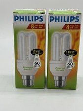2x Philips Genie 11 Watt 60W