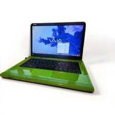 Rare UK Sony Vaio PCG-61814M VPCCA Neon Green Laptop,  Factory Reset 