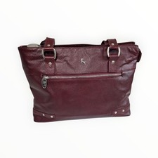 ASHWOOD LEATHER Velutto Eleganza Shoulder Bag Leather Handbag - Rrp £159-New