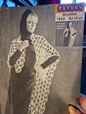 Patons 1460 Shawl Crochet