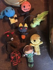 Lot of Voodoo String Dolls Set