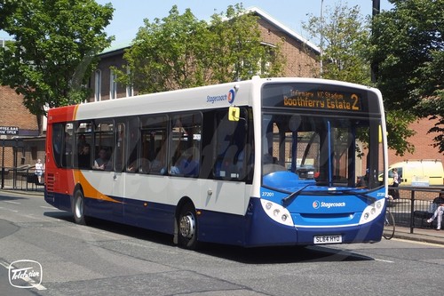 Bus photo stagecoach in hull - stagecoach,