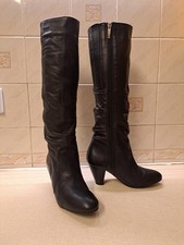 DUO Boots Black Leather Knee
