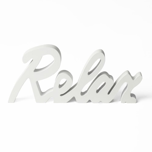 Ohs relax sign ornament - ohs,