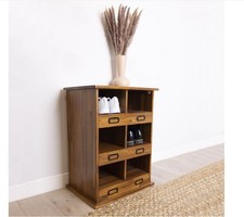 Wooden Shoe and Boot Locker - grade B return RRP £99.99