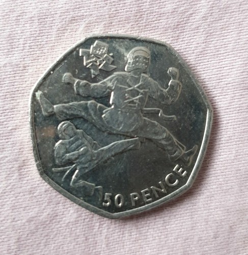 Olympic 50p taekwondo - , fifty