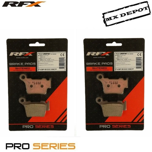 Rfx sintered rear brake pads - sintered,