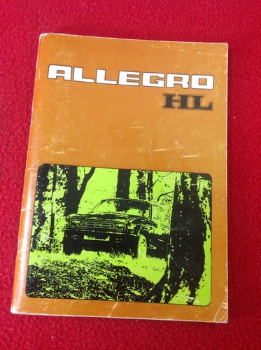 Austin allegro owners - allegro,