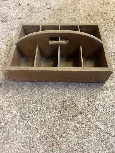 Antique primitive wooden milk - wooden,