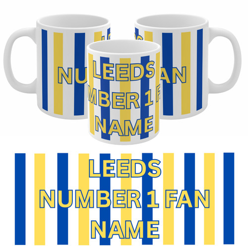 Leeds stripe football - football, fan