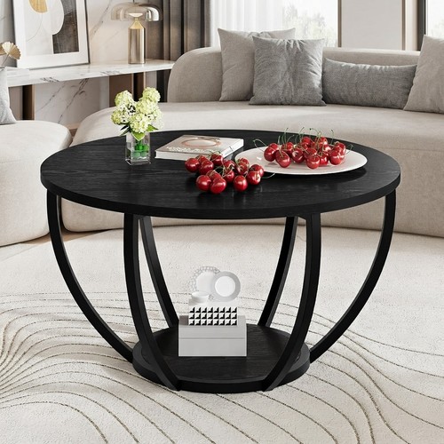 Elegant tier round - 2-tier, coffee