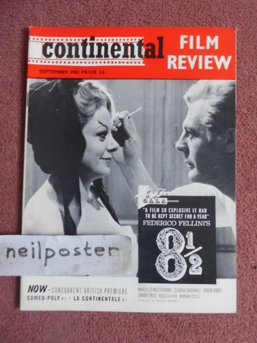 Fellini cover uk mag - 8½,
