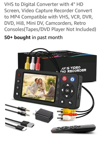 Vhs digital converter - vhs, to
