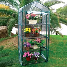 4 Tier Mini Greenhouse Outdoor